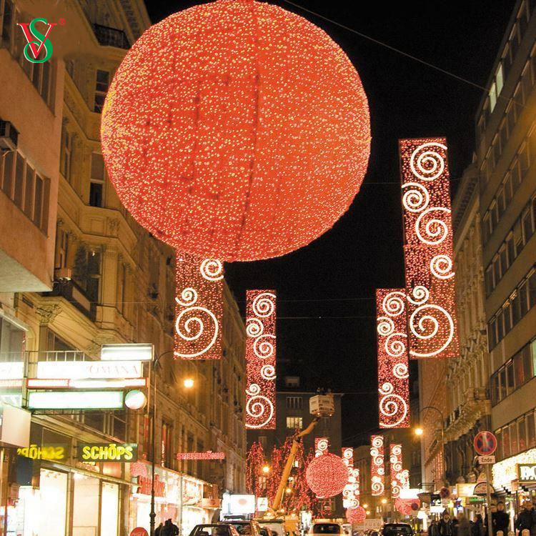 認定された大規模プロジェクトのカスタマイズクリスマス装飾ストリート商業 LED モチーフライト