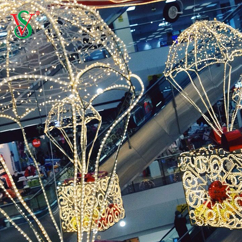 クリスマススペシャルデコレーションLED 3D熱気球モチーフライト