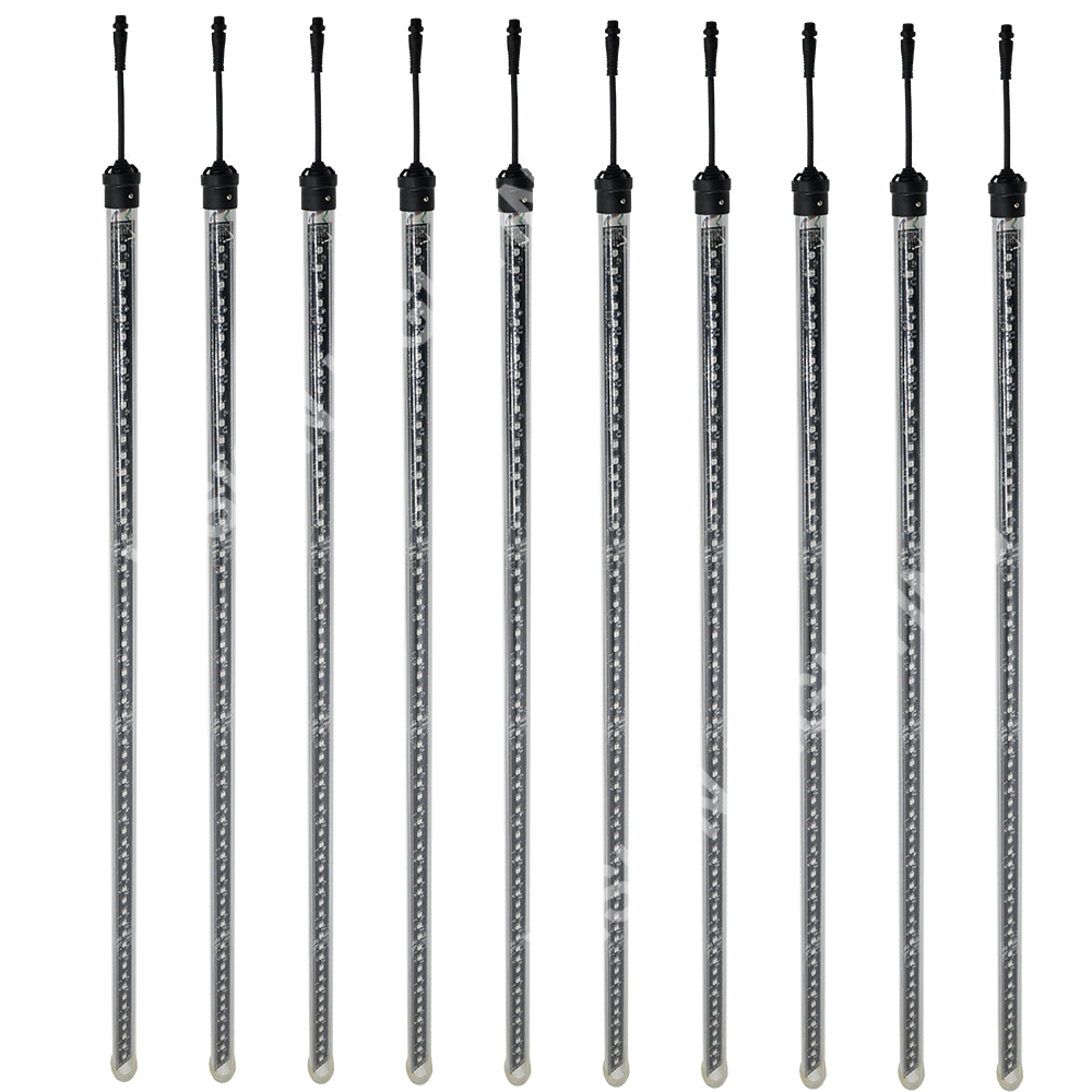 クリスマス アウトドア ランドスケープ アドレサブル LED デコレーション メテオ DMX RGB 降雪ライト