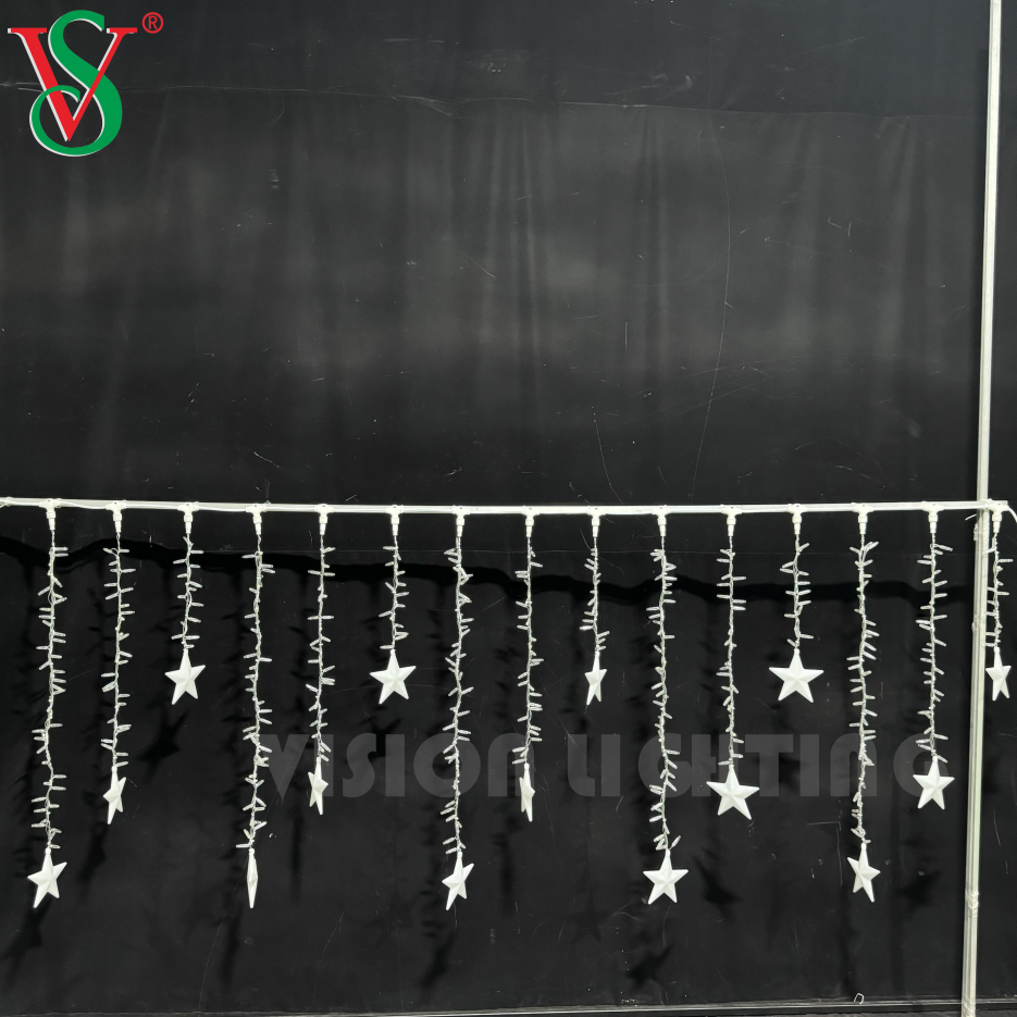 接続可能なクリスマスデコレーション照明妖精クリスマスは、休日の装飾用のひも滴を滴下しました