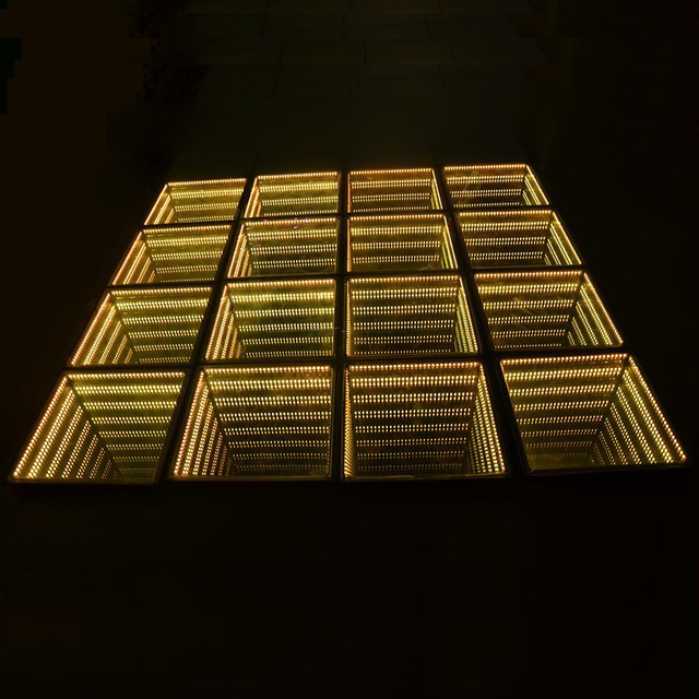 ディスコバーDJ 50cm RGBフロアタイルライトインタラクティブLEDスマートダンスフロアのステージ照明