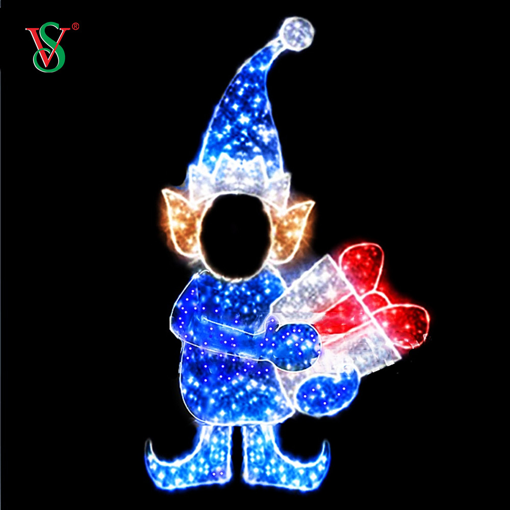 見事なショットを撮影できる最も人気のあるクリスマス 2D モチーフ ライト