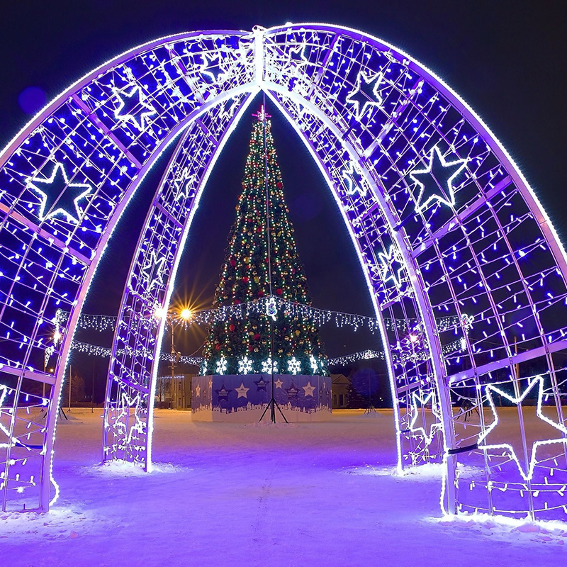 3Dアーチモチーフライト