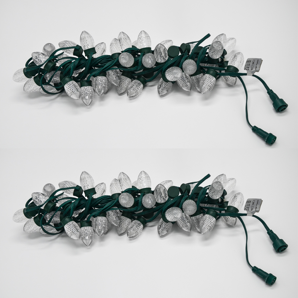 クリスマス装飾 IP65 プログラマブル WS2811 TTL LED RGB ピクセルイチゴストリングライト屋外使用