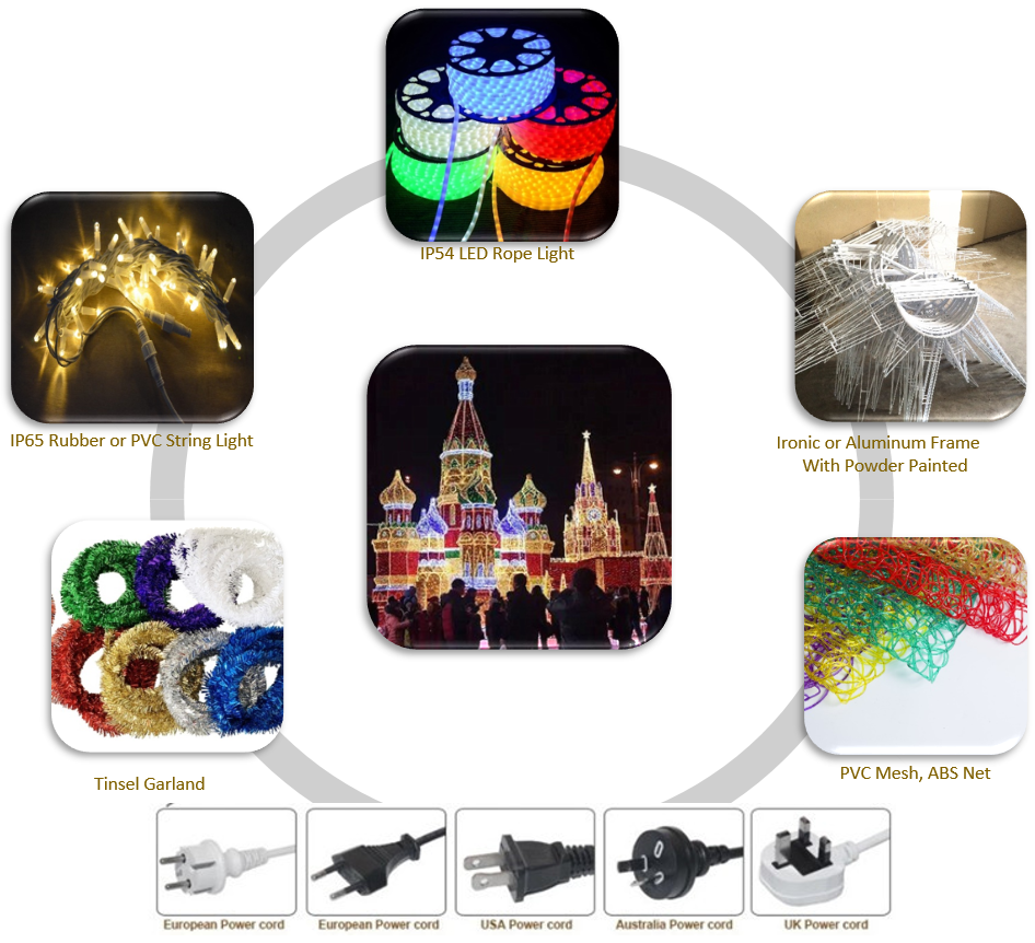 お城モチーフライト