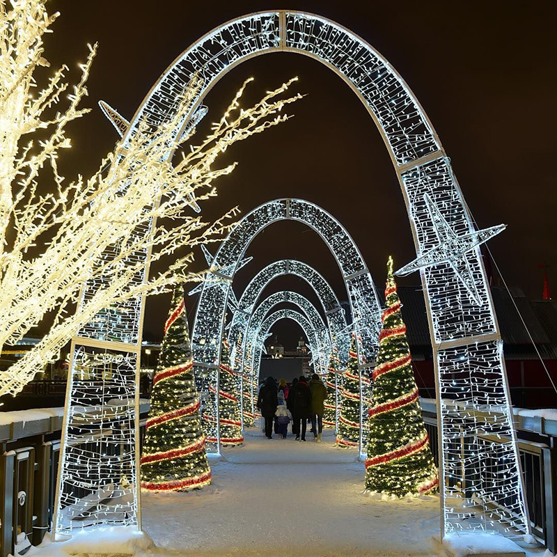 3Dアーチモチーフライト