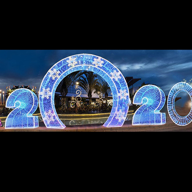 3Dイヤーモチーフライト