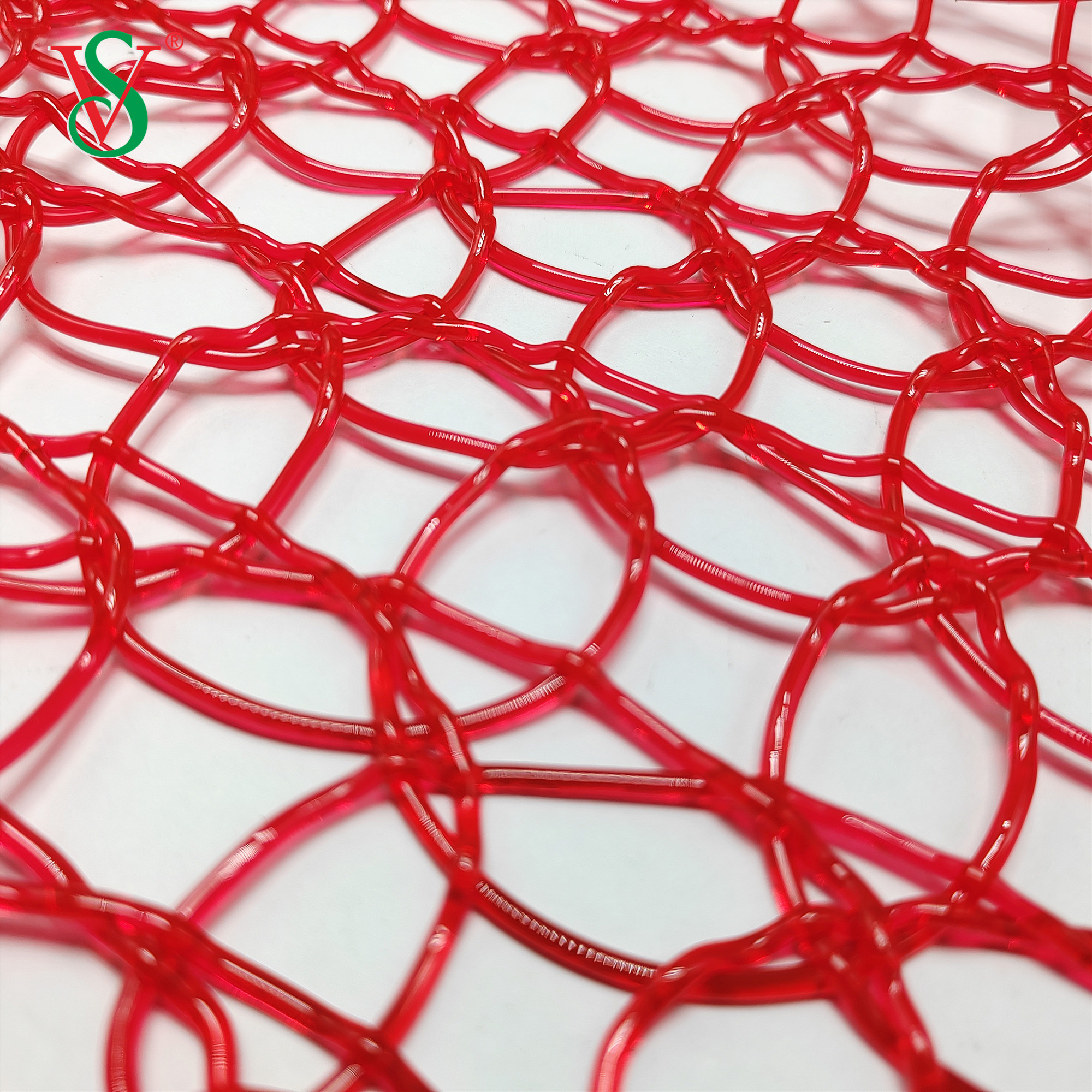 クリスマスの装飾を作るモチーフライト用のPVCメッシュネットカーペット