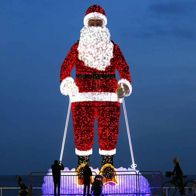 サンタとトナカイ